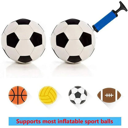 1 Set Inflator Ball Pump Needles Valve Adapter Set For Basketball Football Balloons Volleyball And Rugby