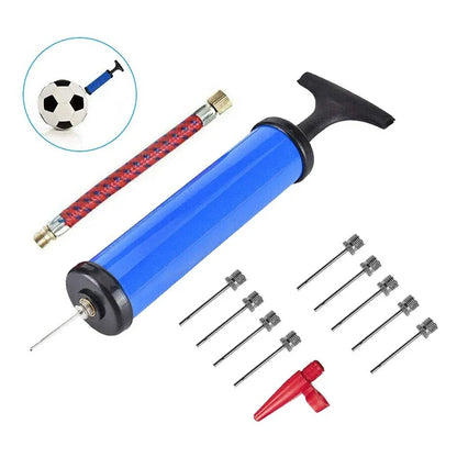 1 Set Inflator Ball Pump Needles Valve Adapter Set For Basketball Football Balloons Volleyball And Rugby